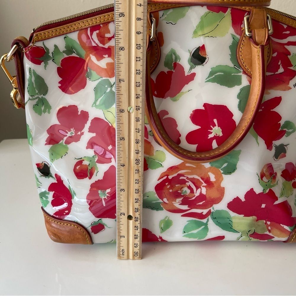 DOONEY & BOURKE  Vintage RARE Floral Sachel bag - Picture 11 of 14
